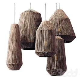 Lamp Barrel Big Rope